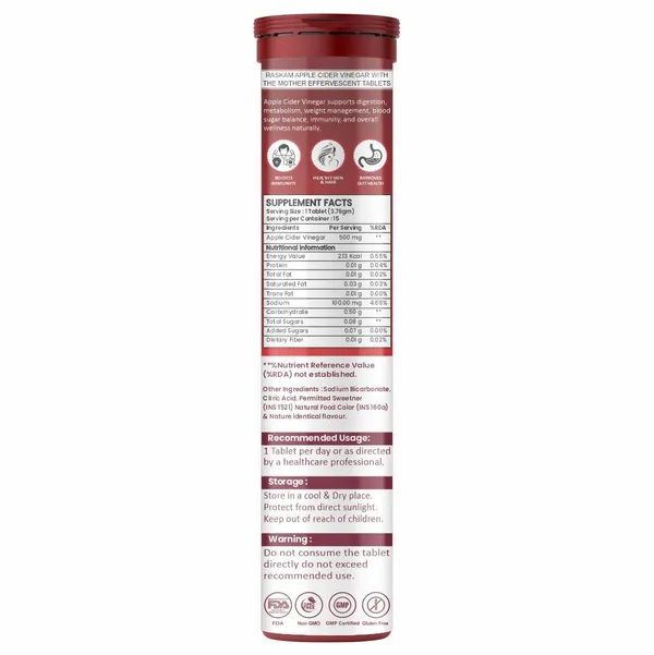 Raskam_Apple_Cider_Vinegar_Effervescent_Tablets_Acv_For_Digestion_Gut_Health_Metabolism_Weight_Management_No_Added_Sugar_Green_Apple_Flavor_15_Fizz_Tablets_500mg