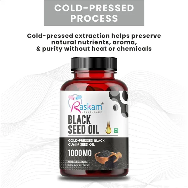 Raskam_Black_Seed_Oil_Premium_Cold_Pressed_Nigella_Sativa_1000mg_Heart_Skin_Joint_Support_100_Softgel