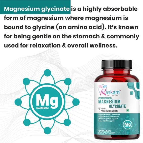 Raskam_Magnesium_Glycinate_2000mg_Per_Serving_120_Vegetarian_Tablets_Supports_Muscle_Recovery_Sleep_And_Nerve_Health