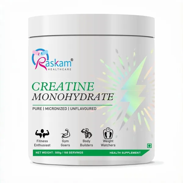 Raskam_Creatine_Monohydrate_Powder_For_Muscle_Building_Performance_166_Servings_Unflavoured_500gm