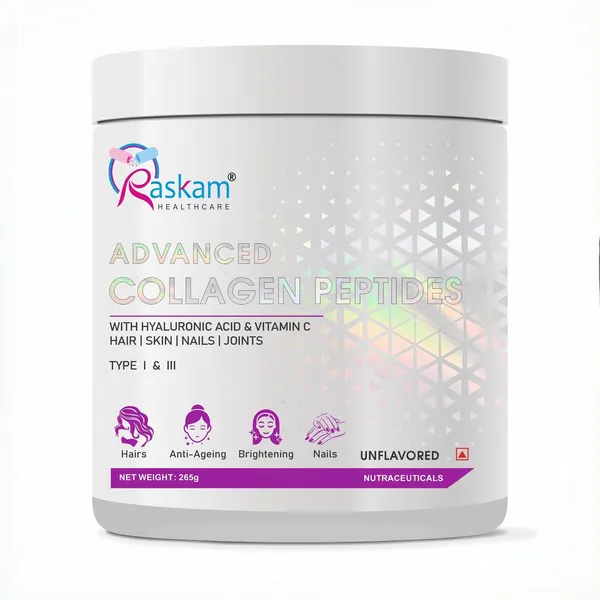 Raskam_Advanced_Collagen_Peptides_Powder_For_Men_Women_Collagen_Powder_With_Biotin_Vitamins_C_E_For_Hair_Nails_Skin_Radiance_Anti_Aging_Flav_Unflavored__100gm