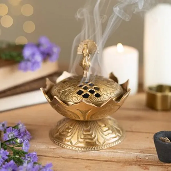 Brass_Lotus_Incense_Burner_With_Peacock_Design