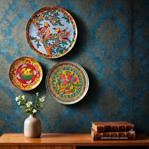Bird_And_Floral_Printed_Decorative_Wall_Plates_Set_of_3