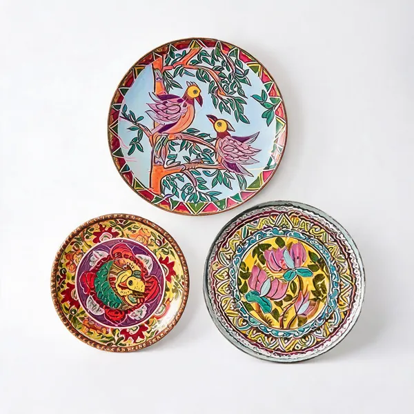 Bird_And_Floral_Printed_Decorative_Wall_Plates_Set_of_3