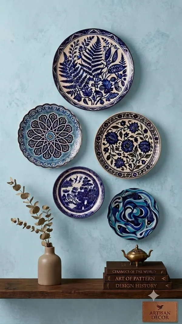 Indigo_Bloom_Wall_Plates_Set_of_5