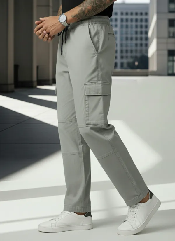 Grey_Cotton_Cargo_Pants_For_Men
