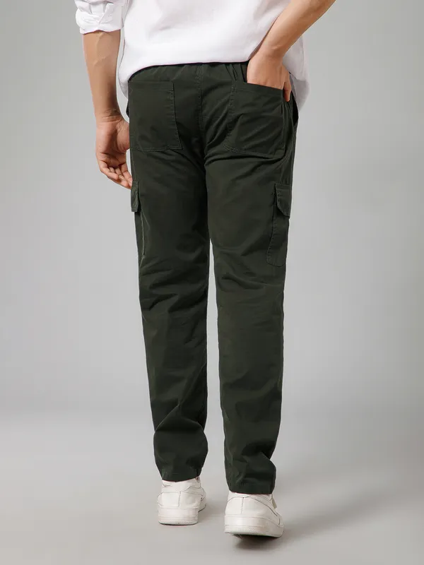 Green_Cotton_Cargo_Pants_For_Men