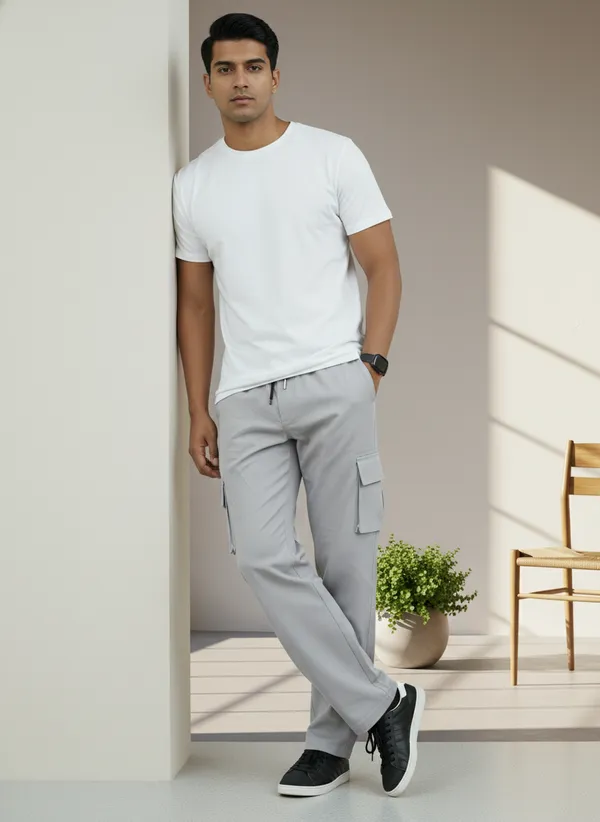 Grey_Cotton_Cargo_Pants_For_Men