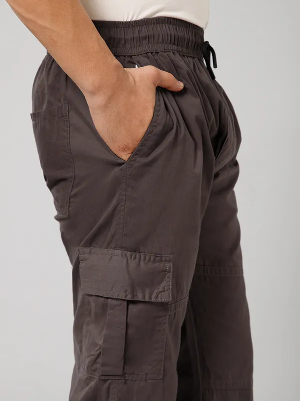 Brown_Cotton_Cargo_Pants_For_Men