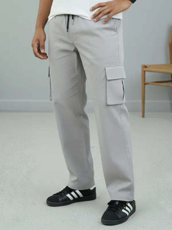 Grey_Cotton_Cargo_Pants_For_Men