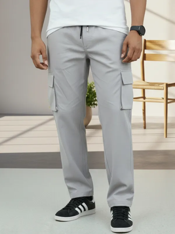 Grey_Cotton_Cargo_Pants_For_Men