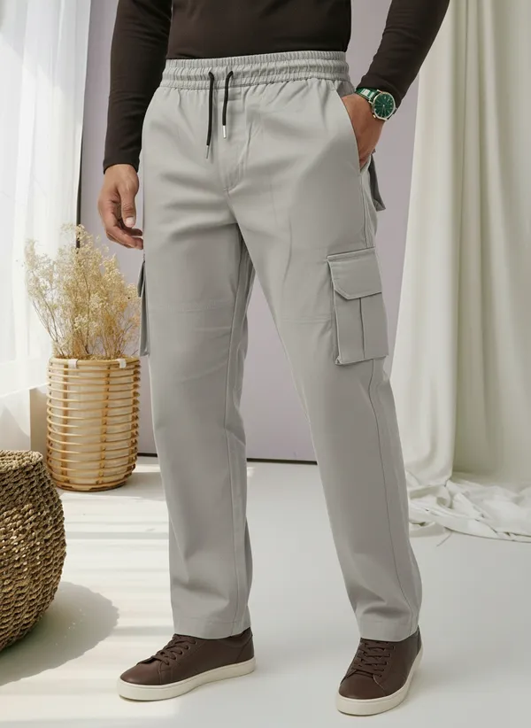 Grey_Cotton_Cargo_Pants_For_Men