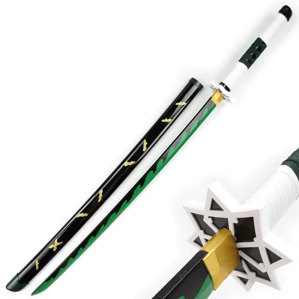 Product_Summary_Koorichh_Anime_Katana_Toy_Sword_Demon_Slayer_Inspired_Green_Blade_Samurai_Sword_Kids_Cosplay_Role_Play_Costume_Prop_Gift_Item