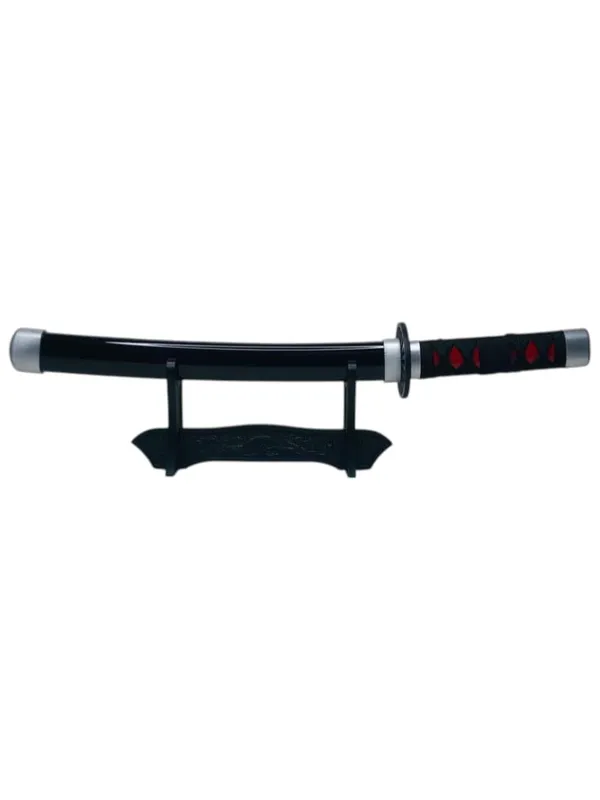 Demon_Slayer_Tanjiro_Black_Katana_Sword_Replica_With_Stand_45Cm