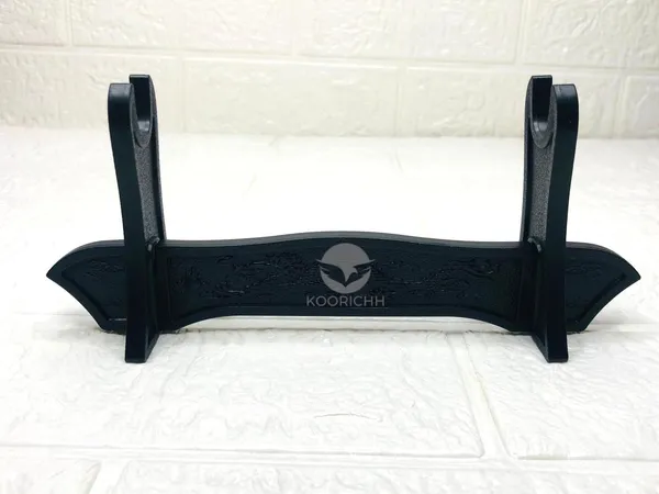 Demon_Slayer_Tanjiro_Black_Katana_Sword_Replica_With_Stand_45Cm