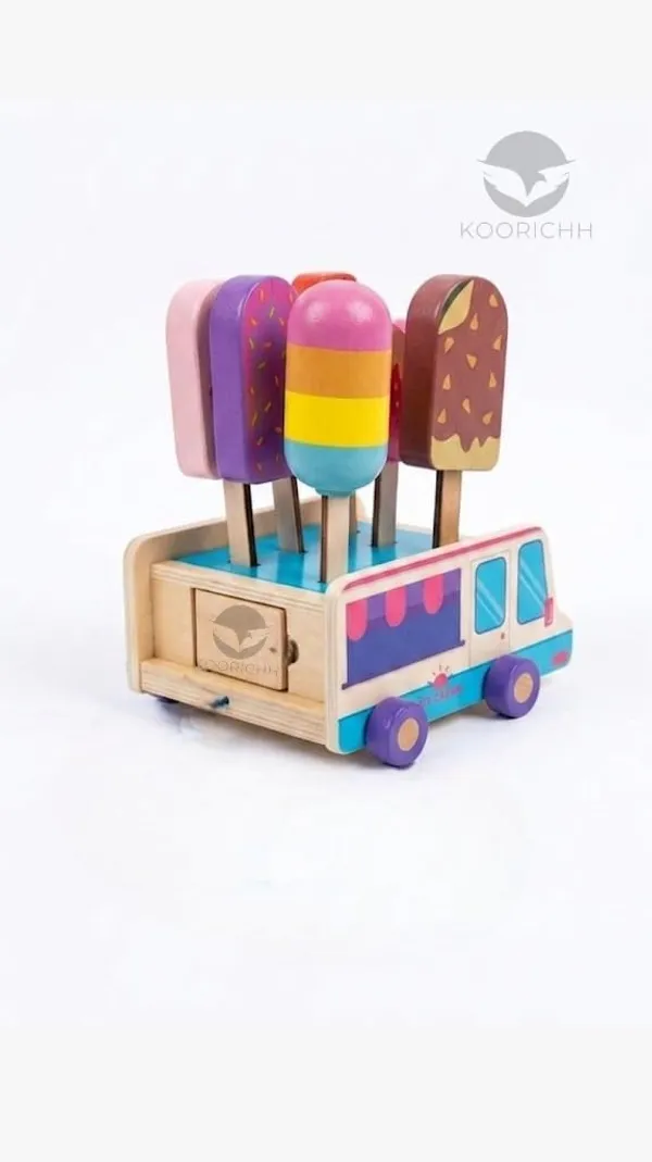 Multicolor_Wood_Ice_Cream_Cart_Pretend_Play_Toy_For_Kids