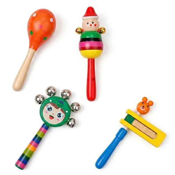 Wooden_Multicolor_Baby_Rattle_Set_Of_4_For_Infants_0-12M