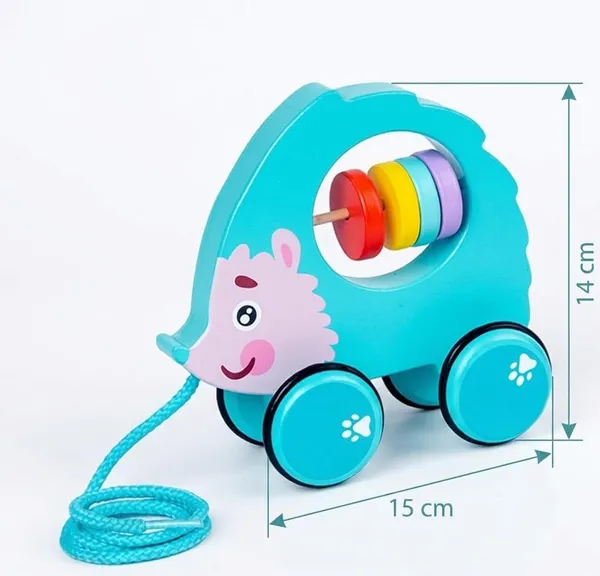 Blue_Wood_Hedgehog_Pull_Along_Walking_Toy_For_Kids