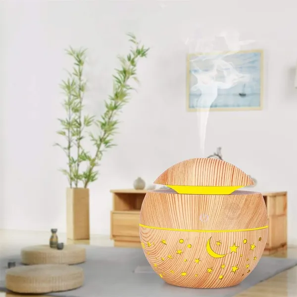 Wood_Grain_Ultrasonic_Aroma_Diffuser_With_LED_Light_130Ml