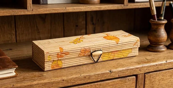 Bamboo_Handmade_Rectangular_Multipurpose_Pencil_Box_Organizer