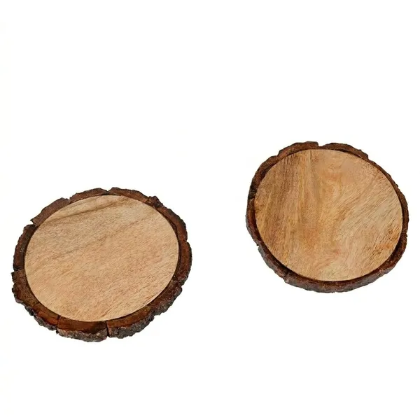 Mango_Wood_Rustic_Natural_Tree_Bark_Drinks_Coaster_Set_Of_4