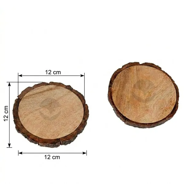 Mango_Wood_Rustic_Natural_Tree_Bark_Drinks_Coaster_Set_Of_4