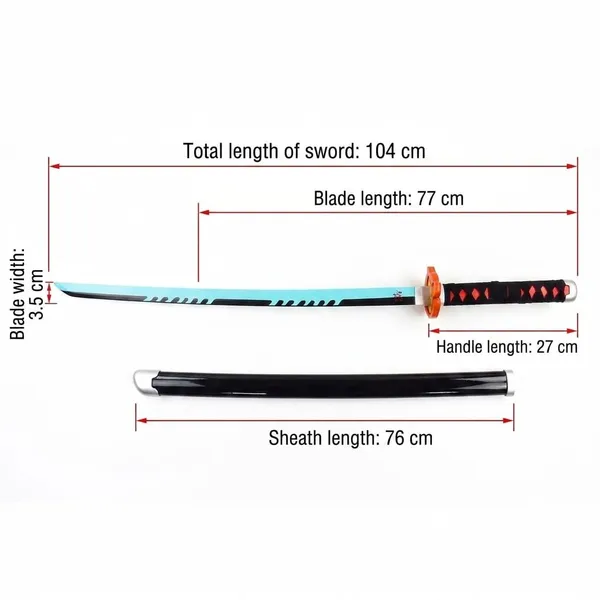 Demon_Slayer_Rengoku_Kyojuro_Wooden_Katana_Cosplay_Sword