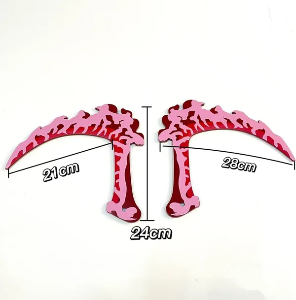 Wooden_Gyutaro_Blood_Sickle_Pair_Anime_Cosplay_Weapon