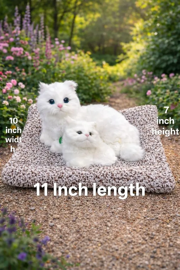 White_Plush_Persian_Cat_Soft_Toy_With_Meow_Sound_Cushion_Bed