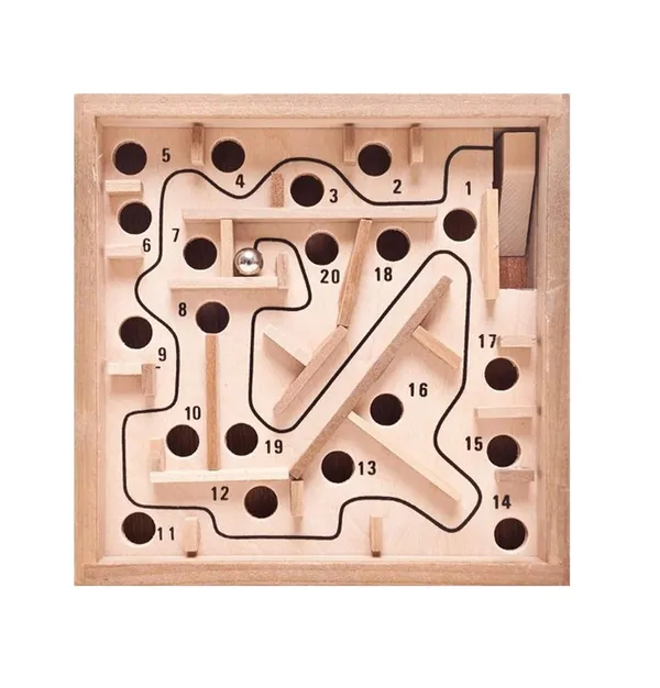 Wooden_Labyrinth_Maze_Ball_Puzzle_Game_For_Kids_Adults_Indoor_Wooden_Balance_Board_Game_Brain_Teaser_Skill_Toy_Fun_Gift_For_Growing_Children_Age_4