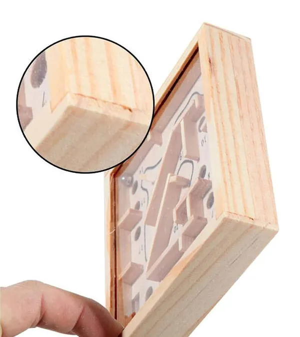 Wooden_Labyrinth_Maze_Ball_Puzzle_Game_For_Kids_Adults_Indoor_Wooden_Balance_Board_Game_Brain_Teaser_Skill_Toy_Fun_Gift_For_Growing_Children_Age_4