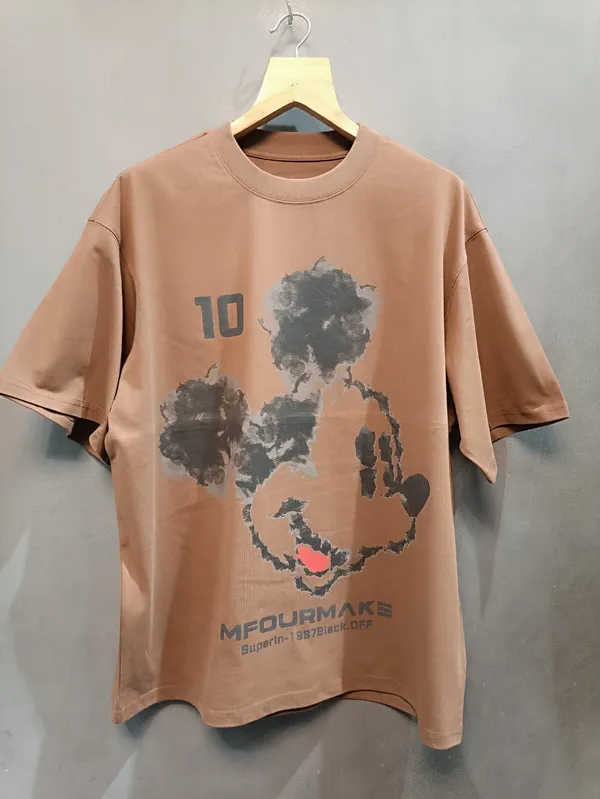 Brown_Cotton_Graphic_Print_Oversized_T-Shirt_For_Men