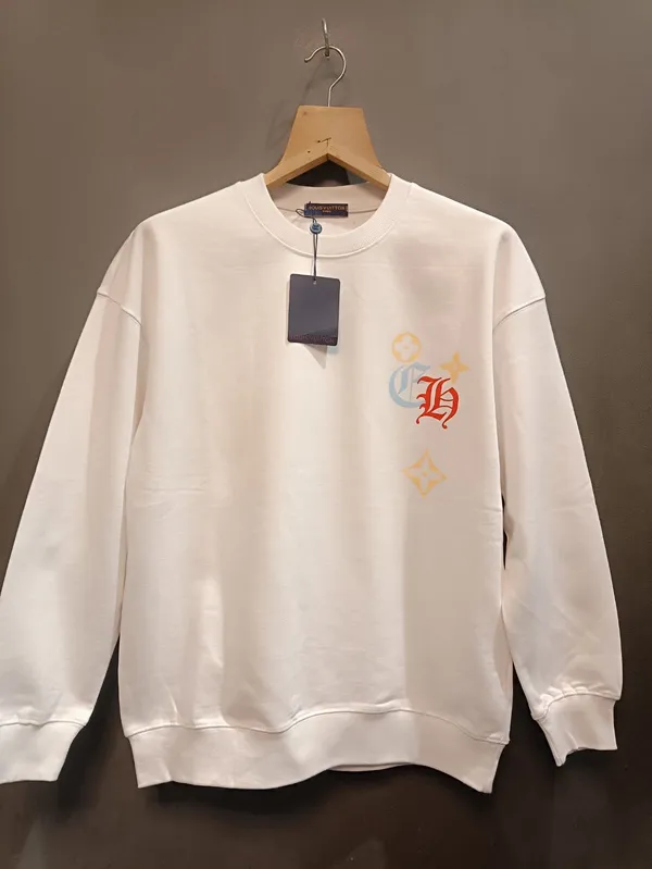 White_Cotton_Crew_Neck_Embroidered_Graphic_Sweatshirt_For_Men