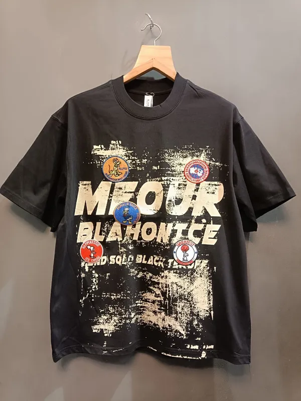 Brown_Cotton_Graphic_Print_Crew_Neck_T-Shirt_For_Men