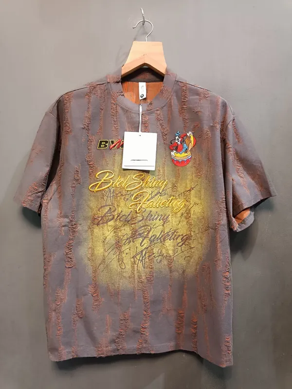 Brown_And_Grey_Cotton_Relaxed_Fit_Distressed_Graphic_Crew_Neck_T-Shirt_For_Men