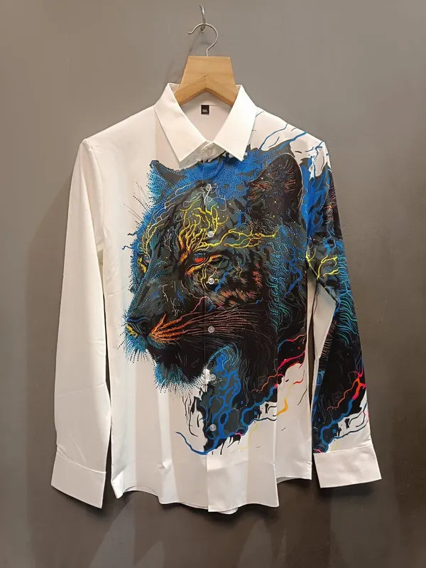Multicolor_Cotton_Animal_Print_Full_Sleeve_Shirt_For_Men