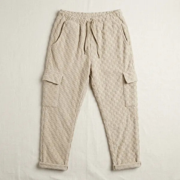 Beige_Cotton_Relaxed_Fit_Cargo_Pants_For_Men