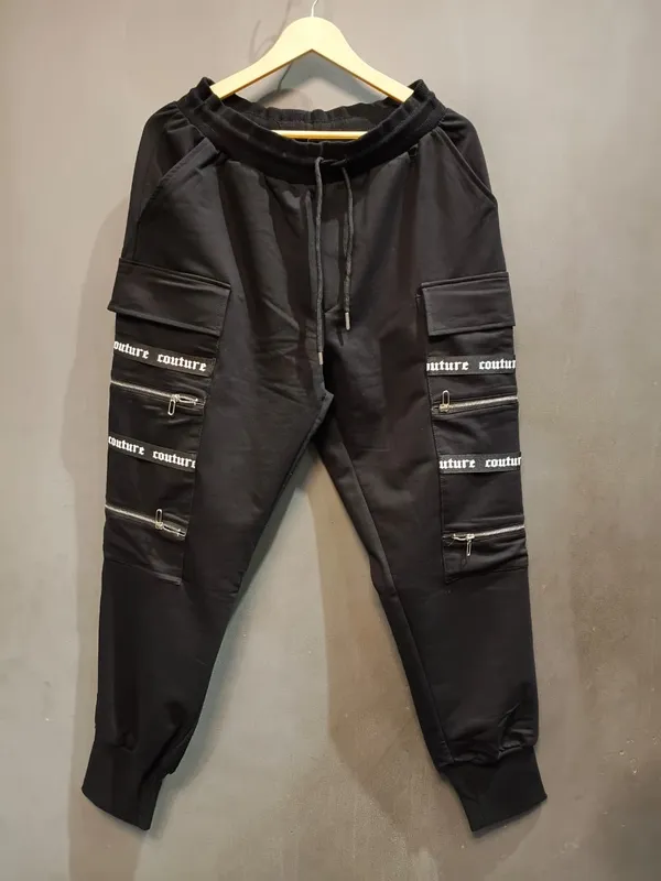 Black_Cotton_Cargo_Jogger_Pant_For_Men