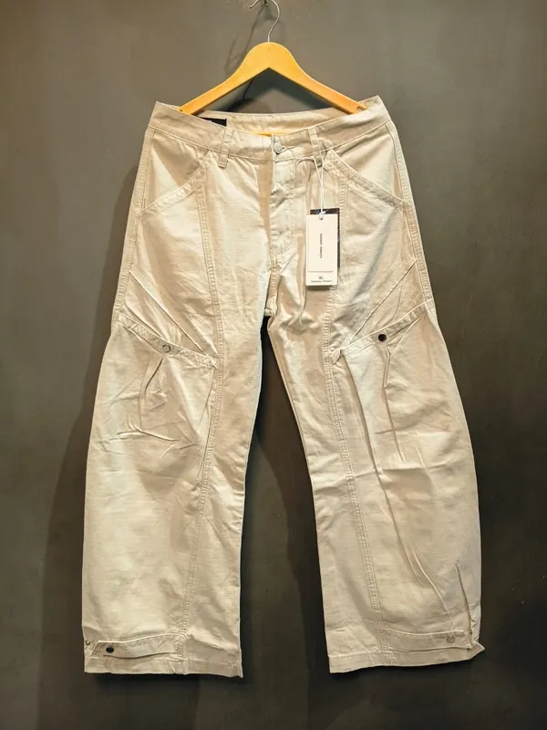 Beige_Cotton_Relaxed_Fit_Multi-Pocket_Cargo_Pants_For_Men