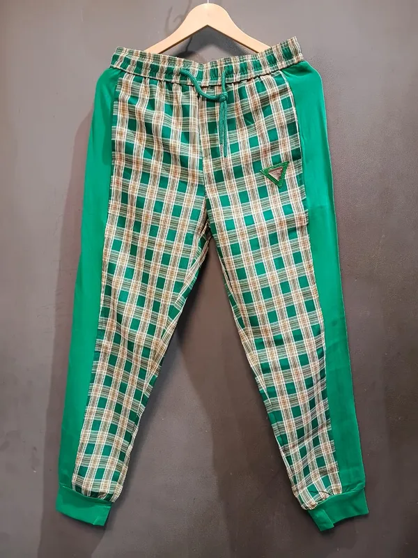 Multicolor_Cotton_Checked_Jogger_Pants_For_Men