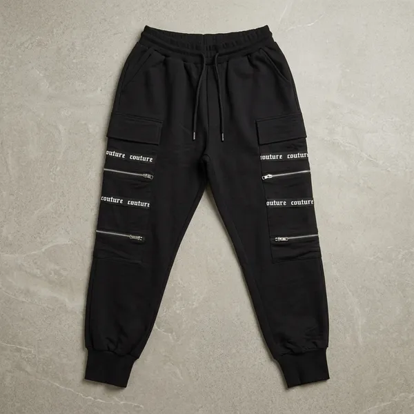 Black_Cotton_Cargo_Jogger_Pant_For_Men