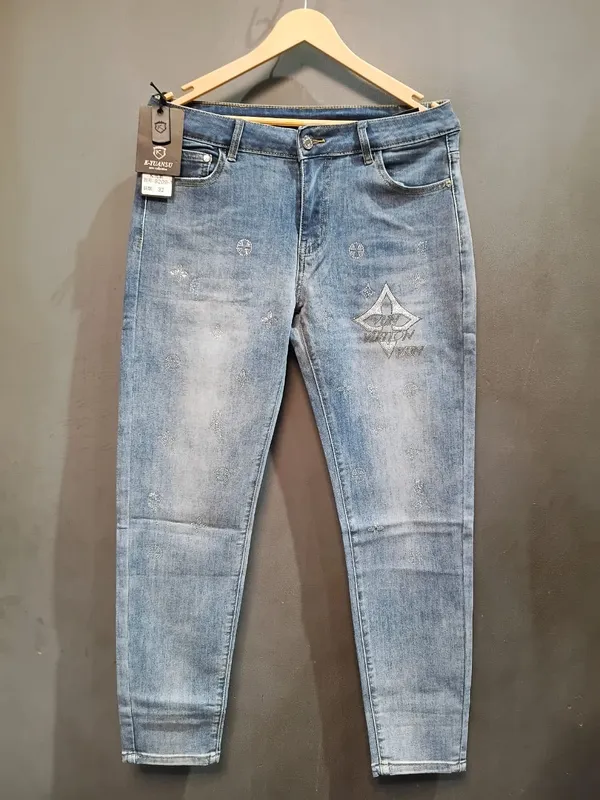 Light_Blue_Denim_Distressed_Embroidered_Jeans_For_Men