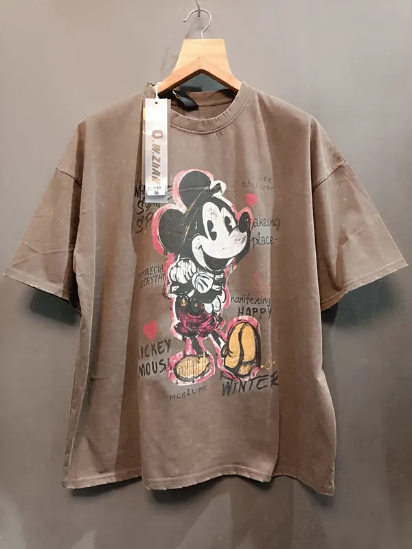 Brown_Cotton_Oversized_Graphic_Print_T-Shirt_For_Men