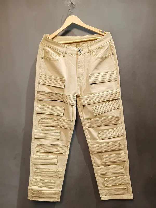 Beige_Cotton_Relaxed_Fit_Multi-Pocket_Cargo_Pants_For_Men