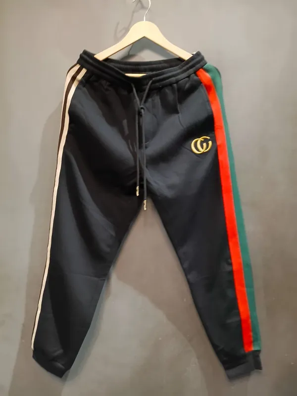 Black_Polyester_Striped_Track_Pant_For_Men