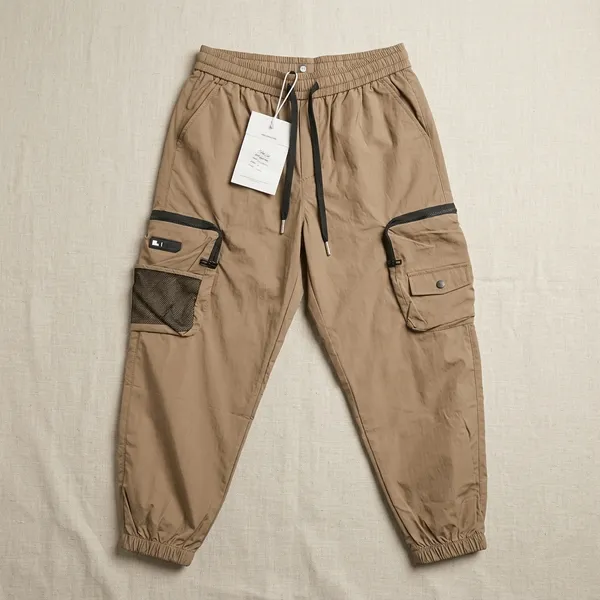 Brown_Cotton_Relaxed_Fit_Multi-Pocket_Cargo_Jogger_For_Men