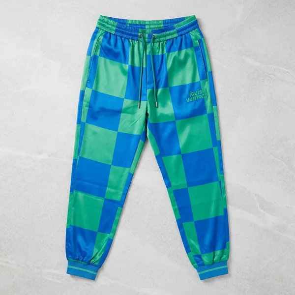 Blue_Green_Cotton_Checkered_Jogger_Track_Pants_For_Men