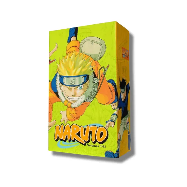 Naruto_Box_Set_1:_Volumes_1–21_By_Masashi_Kishimoto_(Paperback)