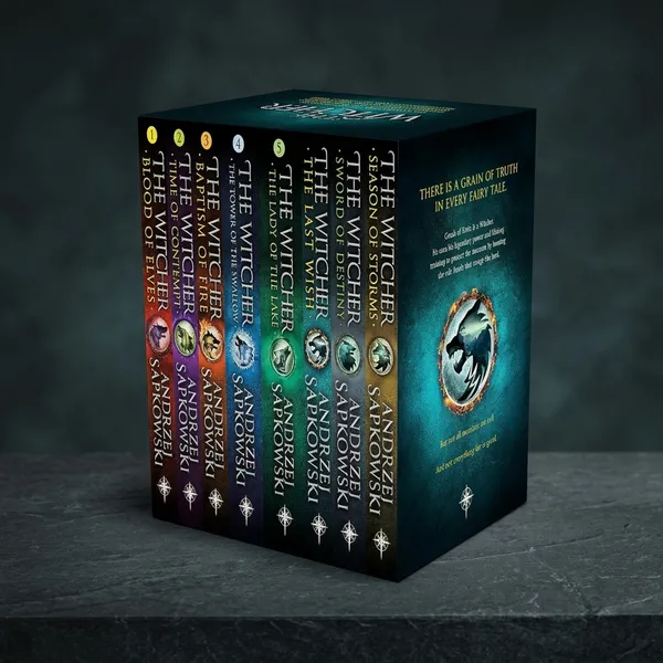 The_Witcher_Boxed_Set:_8_Volumes_By_Andrzej_Sapkowski_(Paperback)