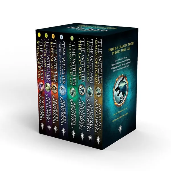 The_Witcher_Boxed_Set:_8_Volumes_By_Andrzej_Sapkowski_(Paperback)